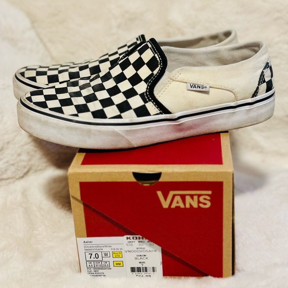 Vans checkered